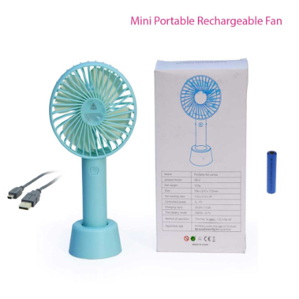 Mini Hand Fan Usb Lithium Battery - Charger Fan
